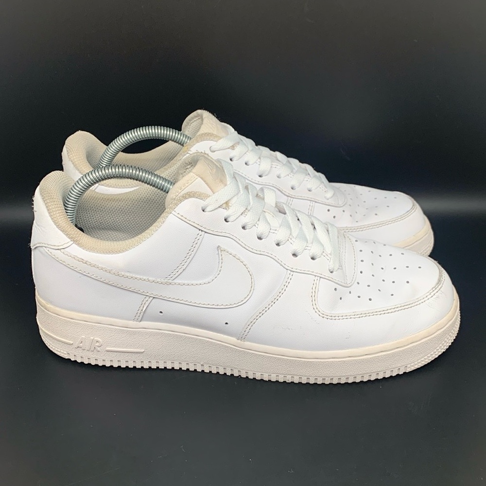 Nike Air Force 1 Low Triple White Shoes CW2288-111 Men‎ Sz 10